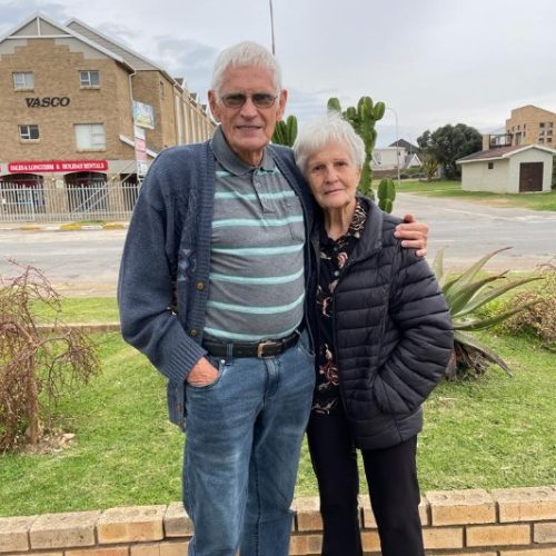 Oom Sandy and May Barnard Oom Sandy and May Barnard